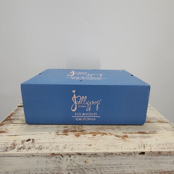 Jellypop Xena Classic block heel Mary Janes shoes 8 med Schoolgirl preppy Goth - Picture 2 of 9